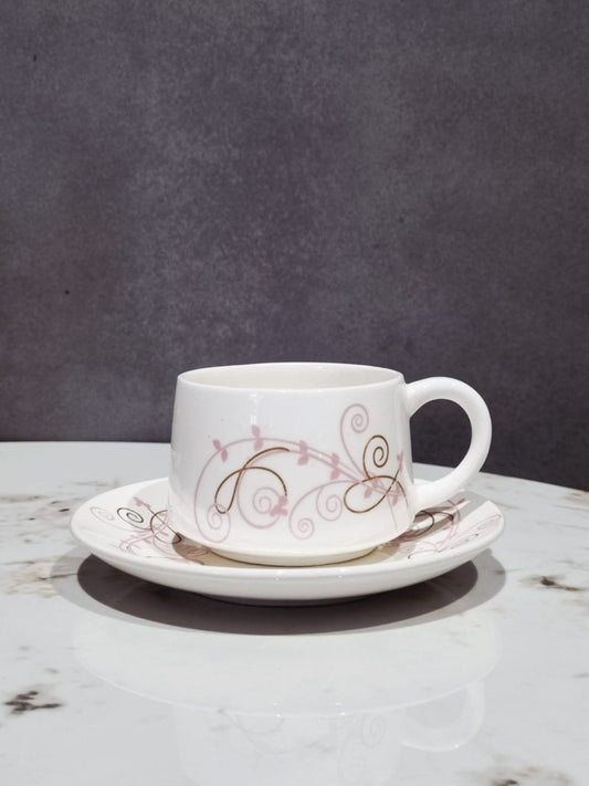 Silken Sip Cup & Saucer
