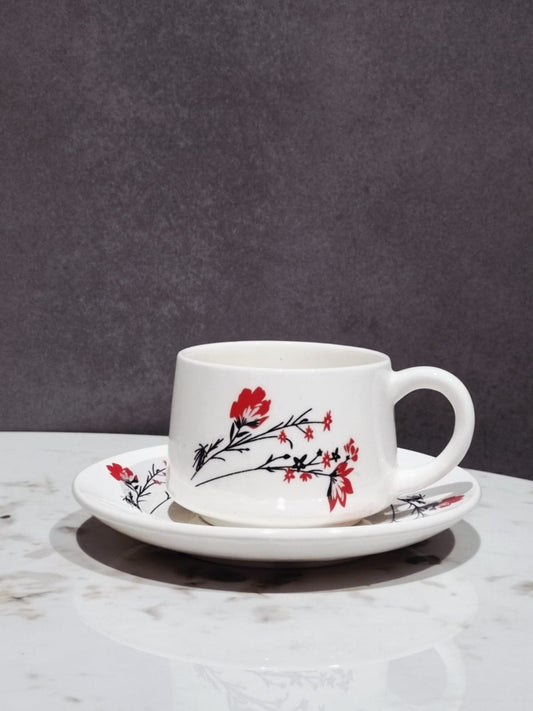 Rose Garden Cup & Saucer