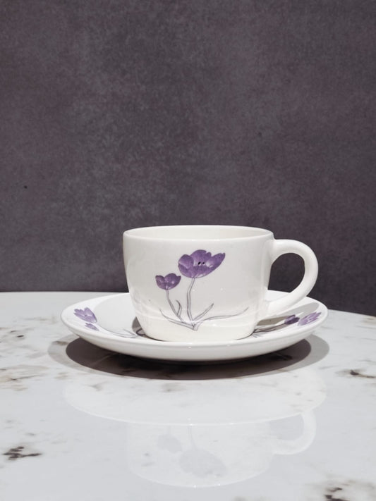 Flora Elegance Cup & Saucer