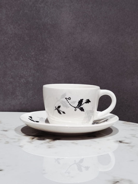 Floral Cup & Saucer