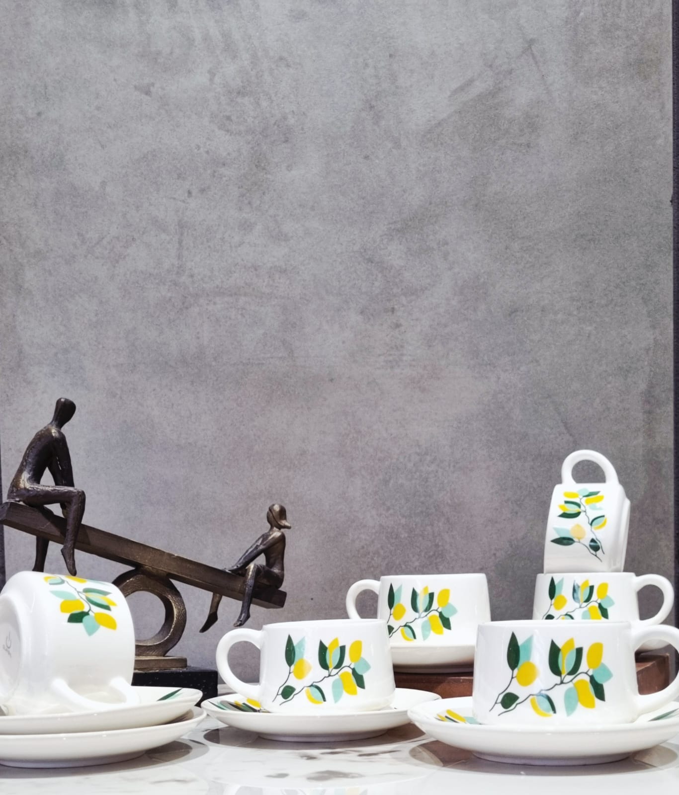 Cup & Saucer Set (Flower)