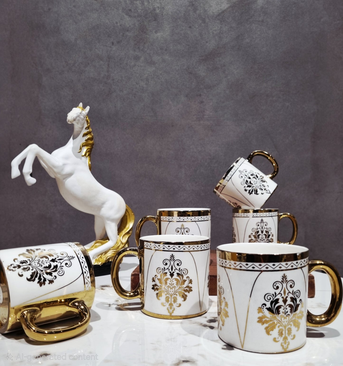 Heritage Gold Cup set