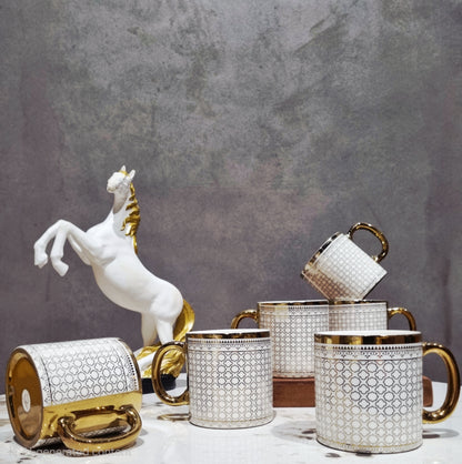 Regal Foliage Gold Cup set