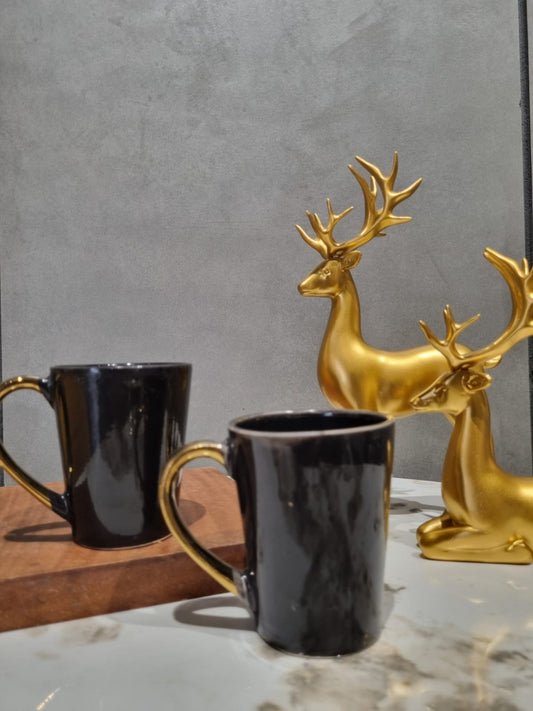 Black Elegance Milk mug