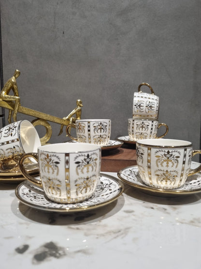 Imperial Crown Gold Cup & Saucer