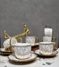 Gold cup & saucer