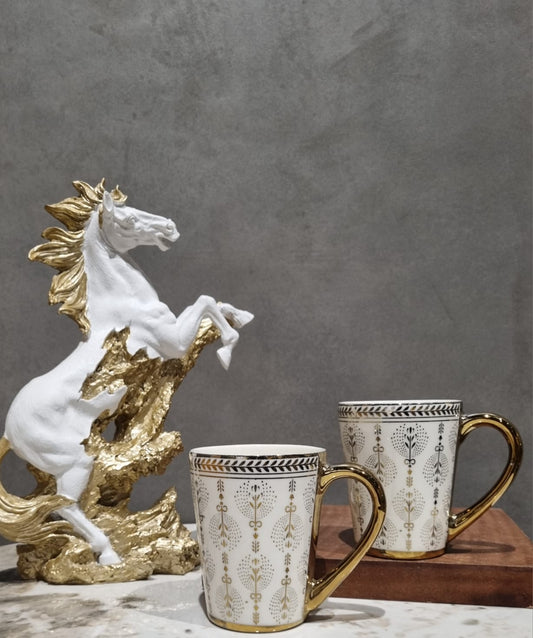 Royal Aurum Milk Mug Set