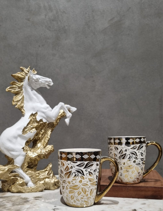 Imperial Gold Milk Mug Set