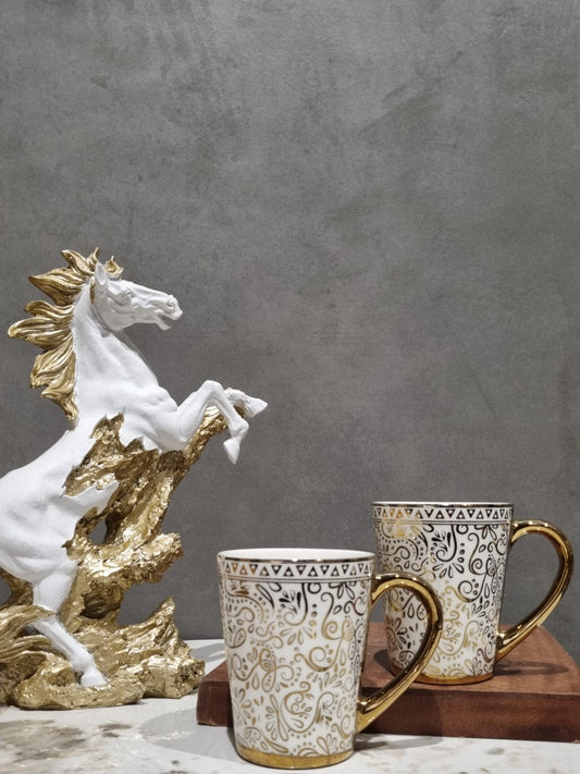Aurelia Gold Milk Mug Set