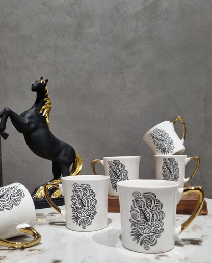Regalia Gold Handle Cup Set