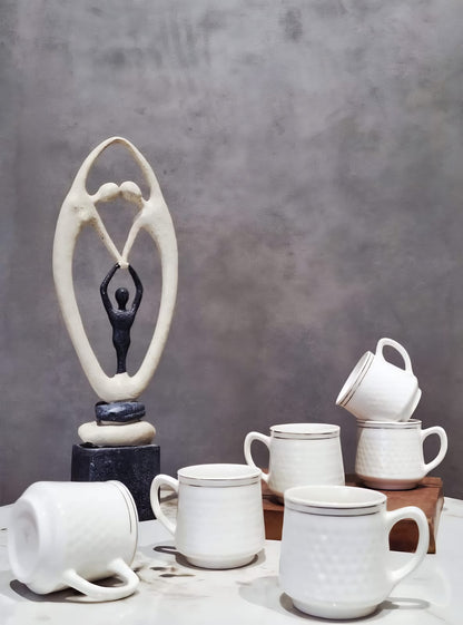 Heritage Gold line Cup Set