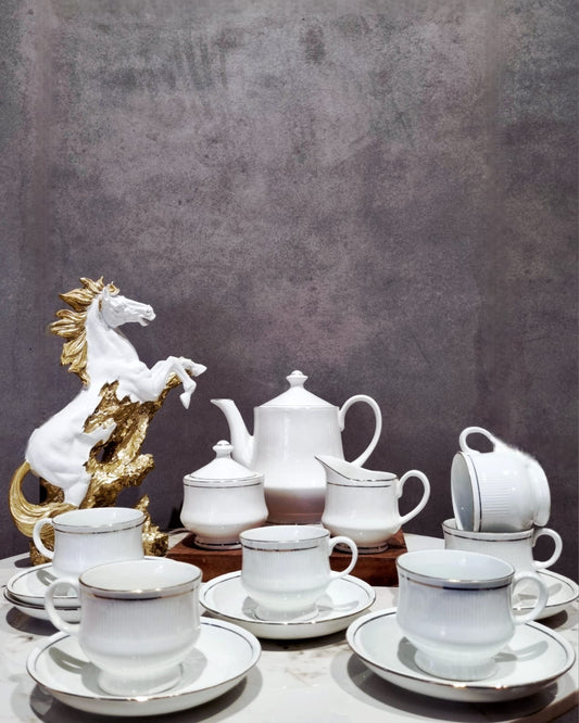 Gold line Tea Set