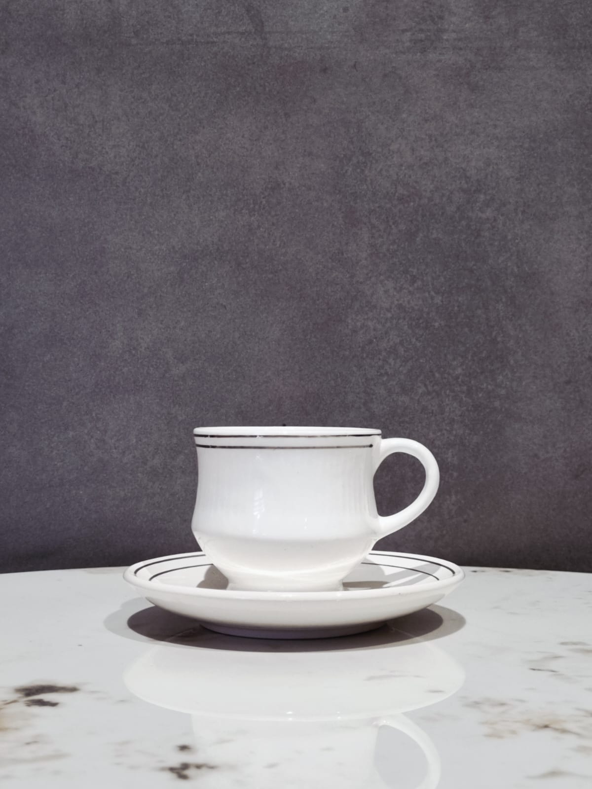 Gold line Cup & Saucer Set