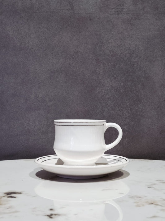 Gold line Cup & Saucer Set