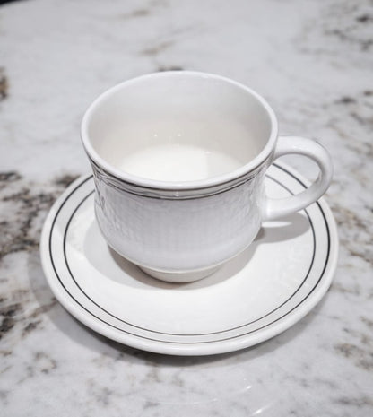 Gold line Cup & Saucer Set