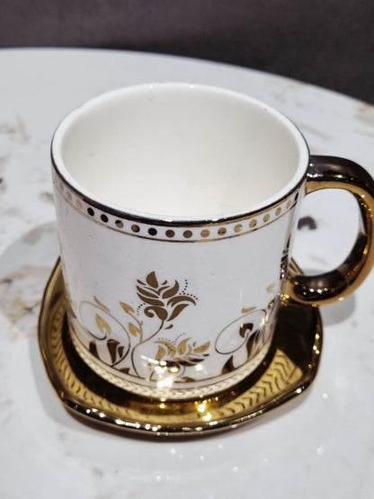 Aurelia Gold Cup & coaster