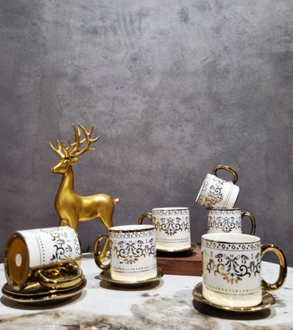 Gilded Grace Cup & Coaster
