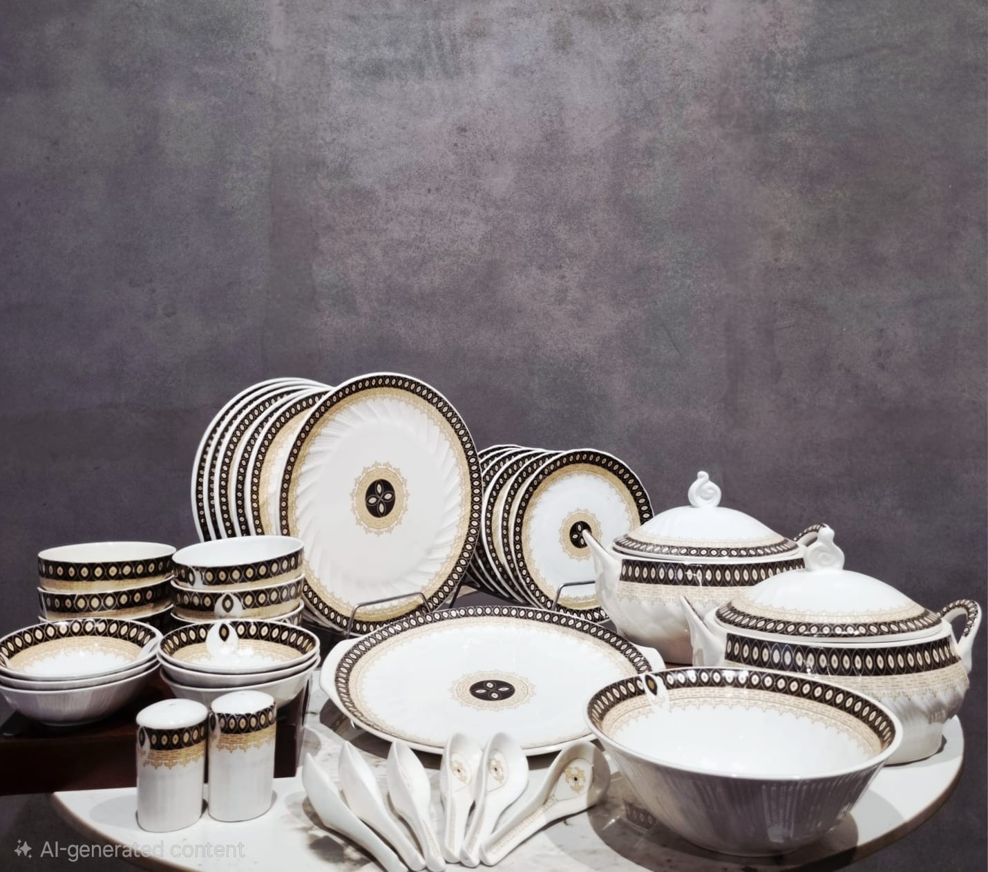 Crownline Dinner Set