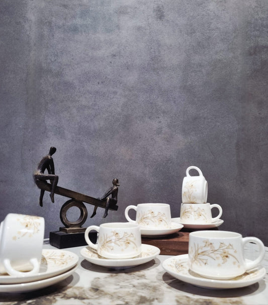 Opulence Pour Cup & Saucer