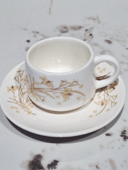 Opulence Pour Cup & Saucer