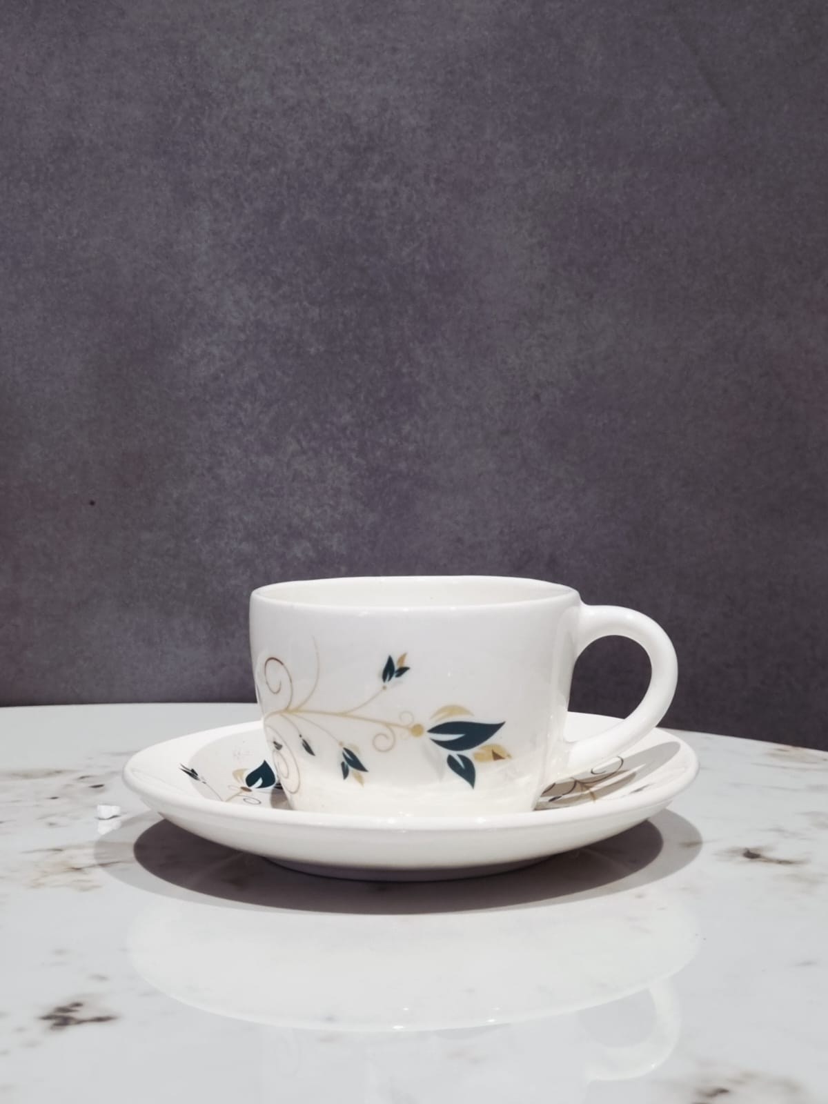 Ivory Grace Cup & Saucer