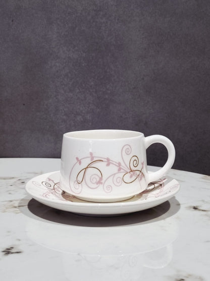 Silken Sip Cup & Saucer