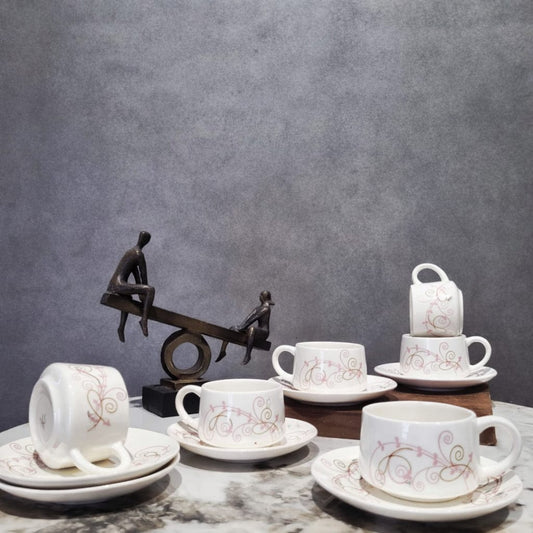 Silken Sip Cup & Saucer