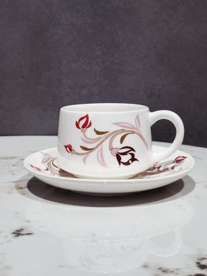 Aura Minimal Cup & Saucer