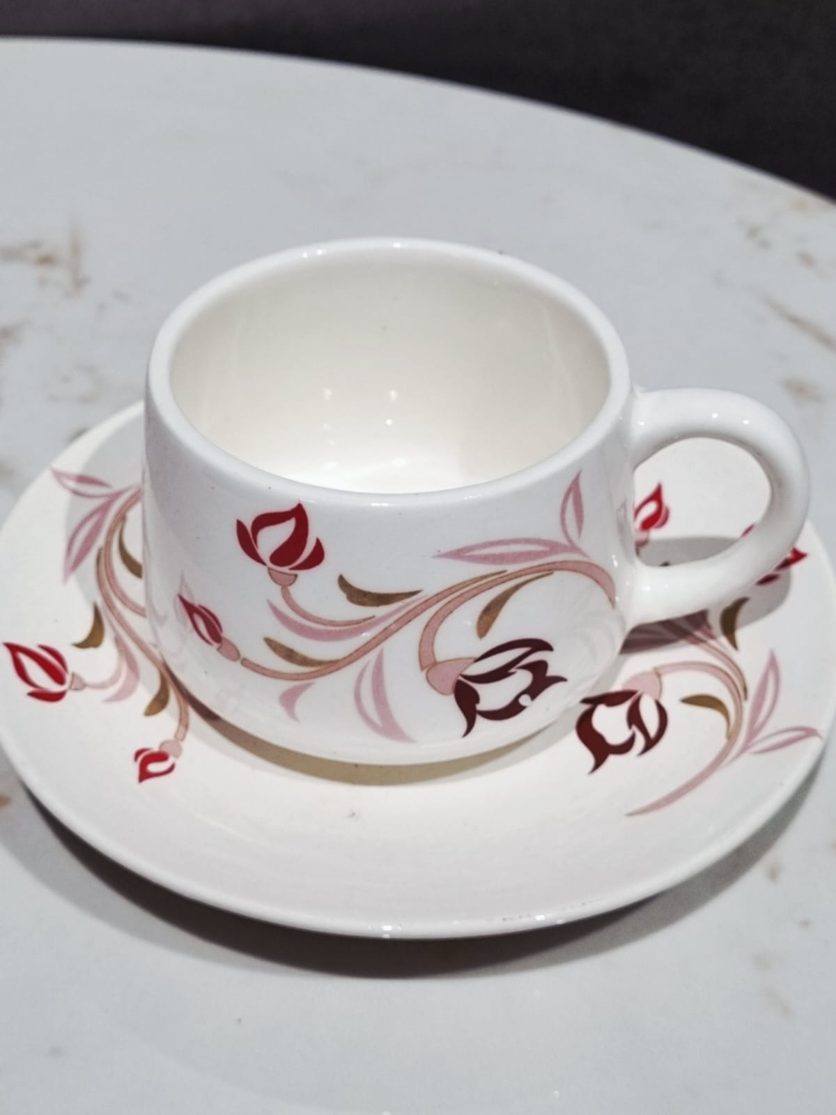 Aura Minimal Cup & Saucer