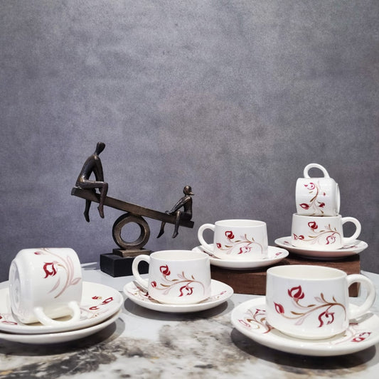 Aura Minimal Cup & Saucer