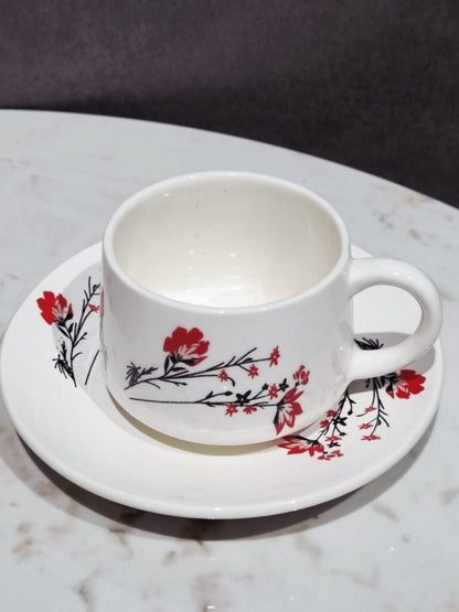 Rose Garden Cup & Saucer