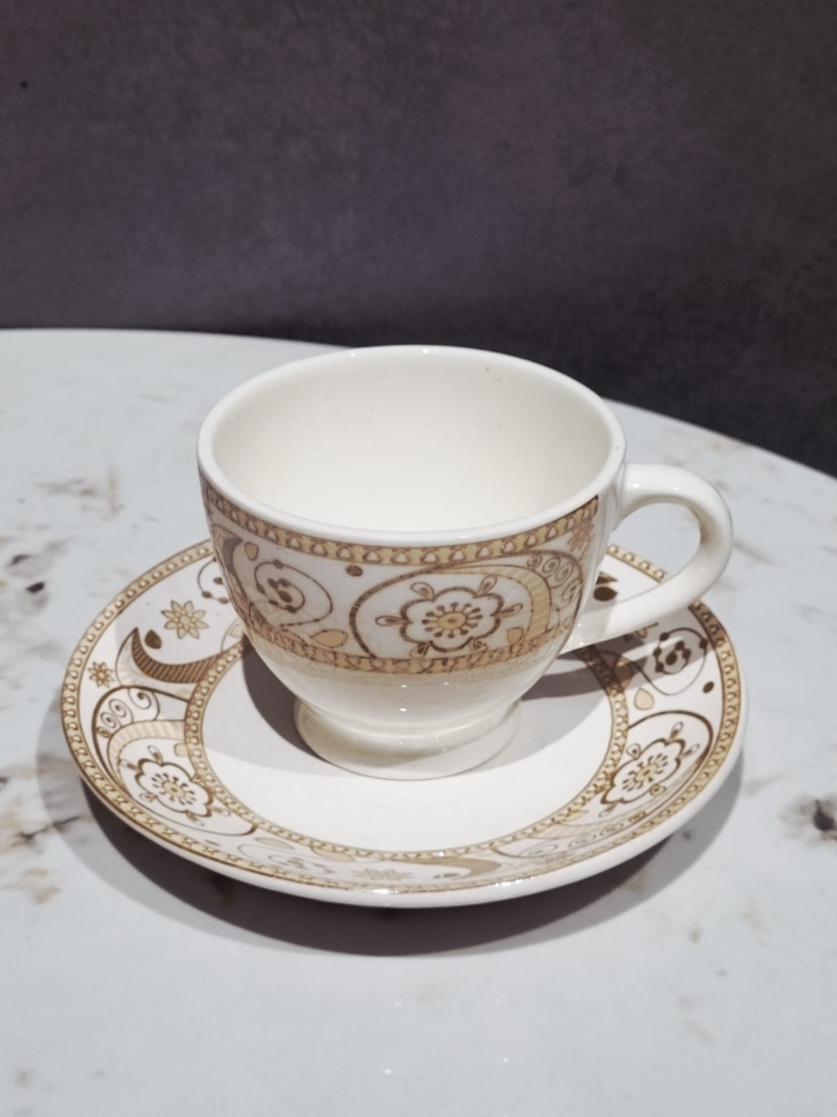 Velour Cup & Saucer