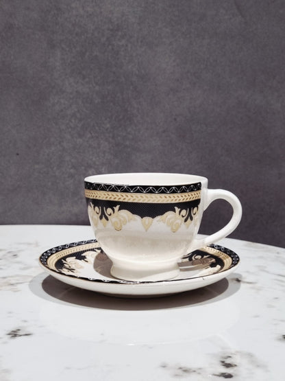 Ivory Cup & Saucer