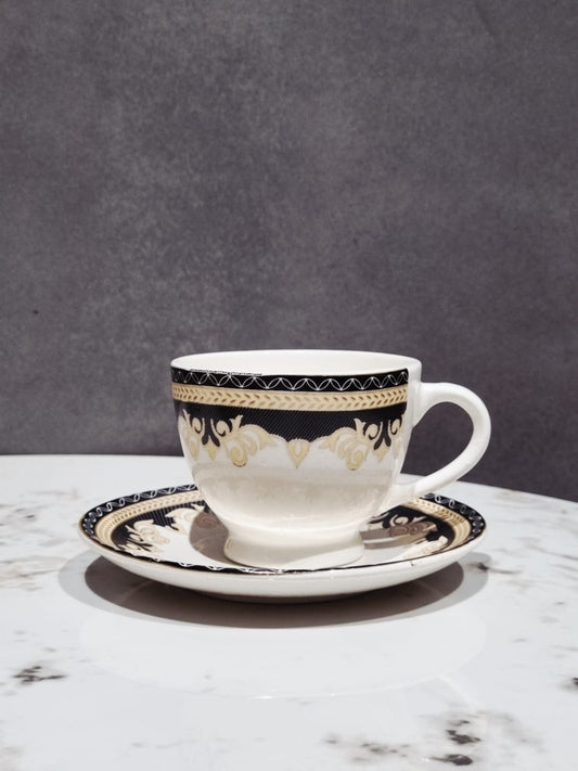 Ivory Cup & Saucer