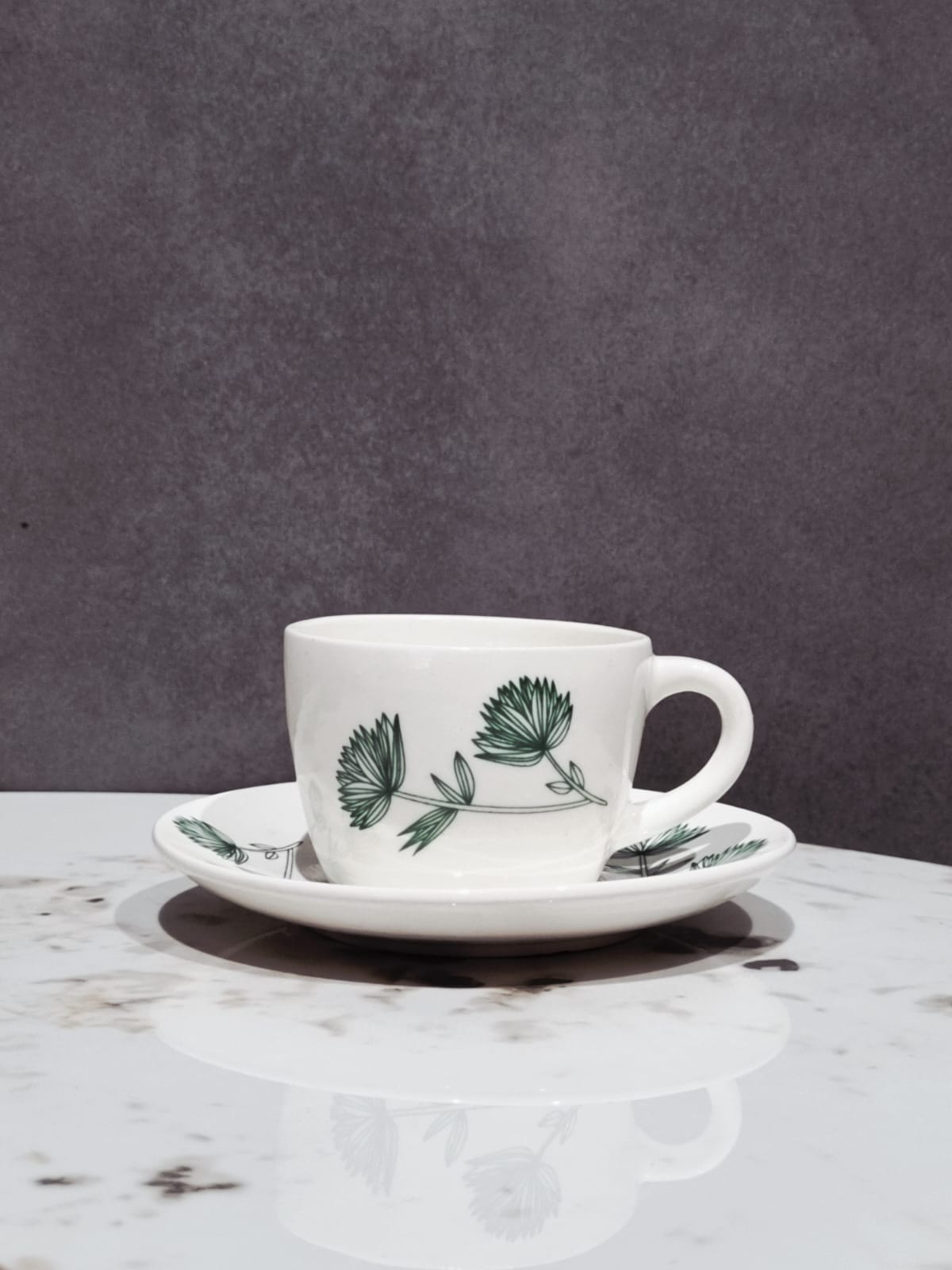 Lily Charm Cup Saucer
