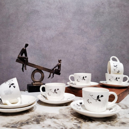 Floral Cup & Saucer
