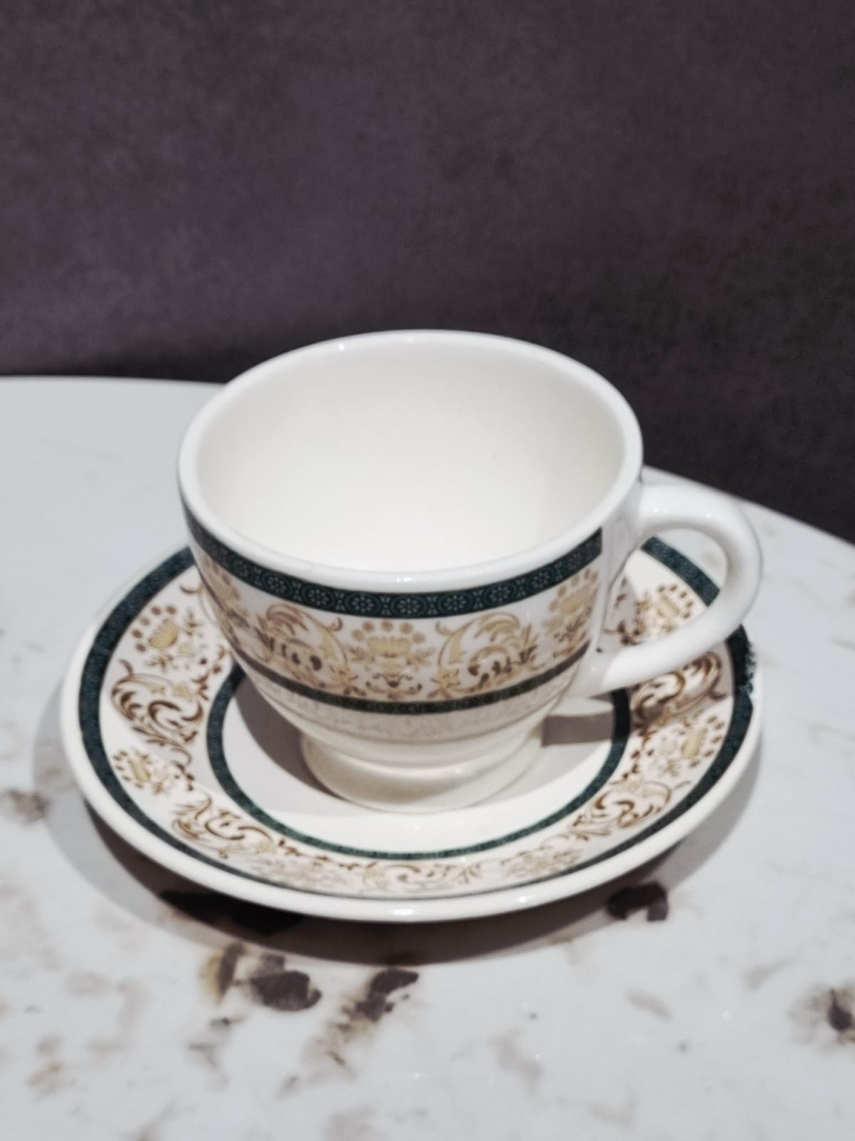 Noir Cup & Saucer