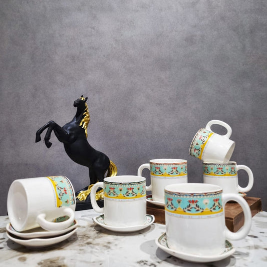 Ivory Cup & Coaster