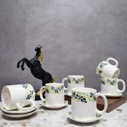 Aureleaf Cup & Coaster