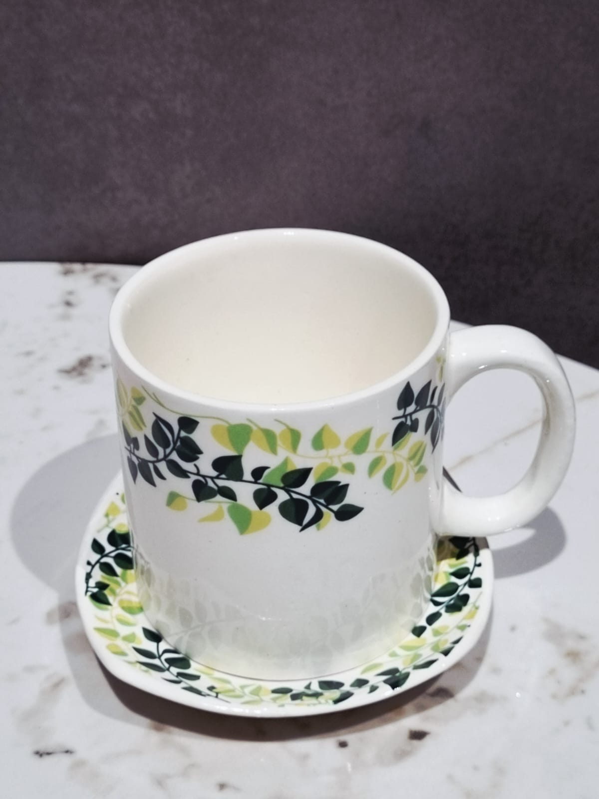 Aureleaf Cup & Coaster
