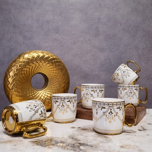 Serene Gold Cup Set