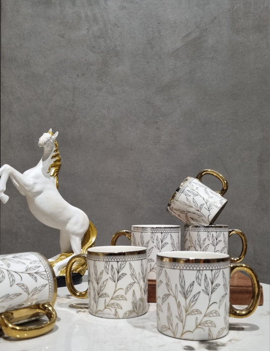 CrownLeaf Gold Cup set