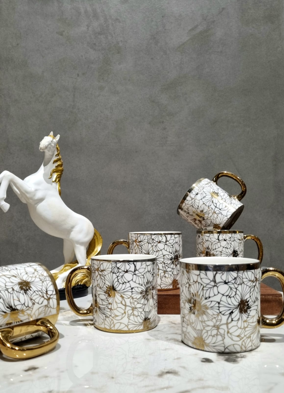 Majestic Gold Cup Set