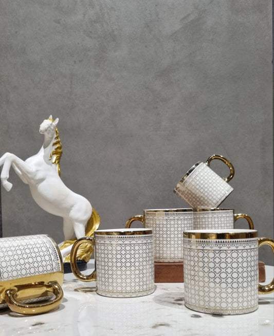 Regal Foliage Gold Cup set