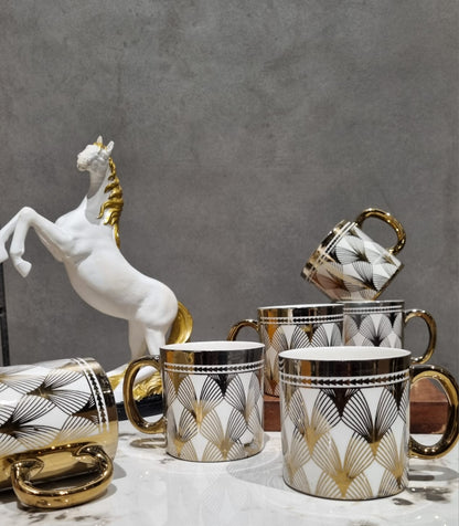 LuxeSip Gold Cup set