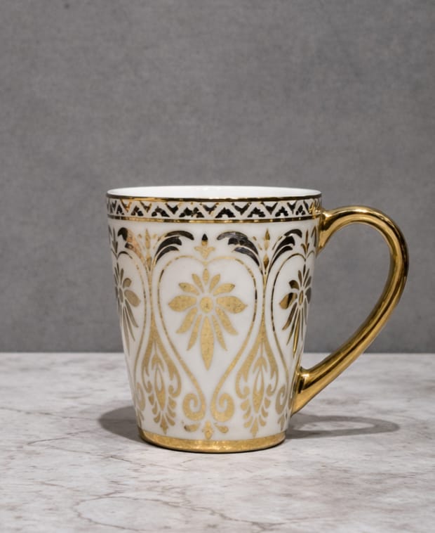 Gilded Brew Milk Mug Set