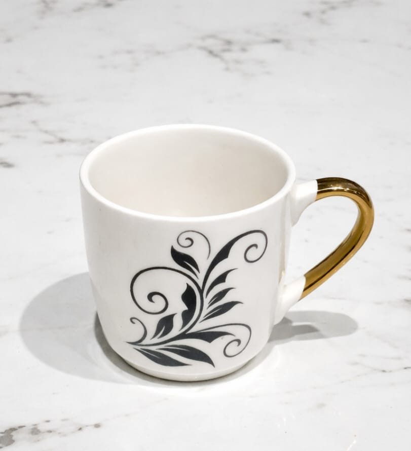 Opulence Gold Handle Cup Set
