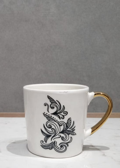 Elite Gold Handle Cup Set