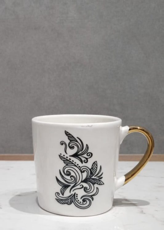 Elite Gold Handle Cup Set