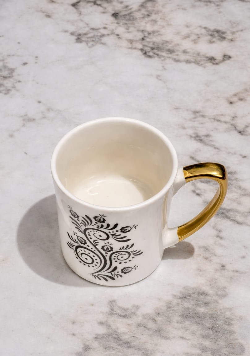 Classic Gold Handle Cup Set